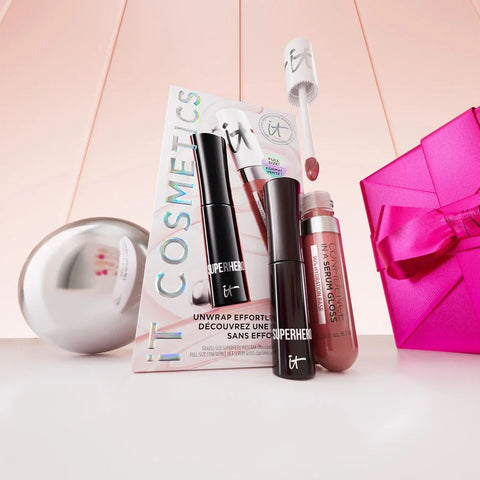 Unwrap Effortless Color Mascara & Lip Gloss Makeup Gift Set