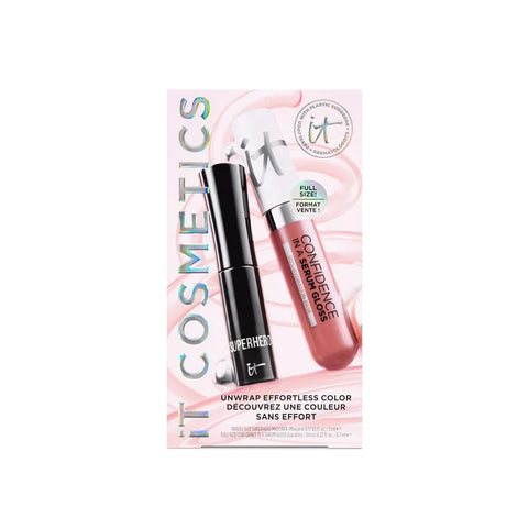 Unwrap Effortless Color Mascara & Lip Gloss Makeup Gift Set